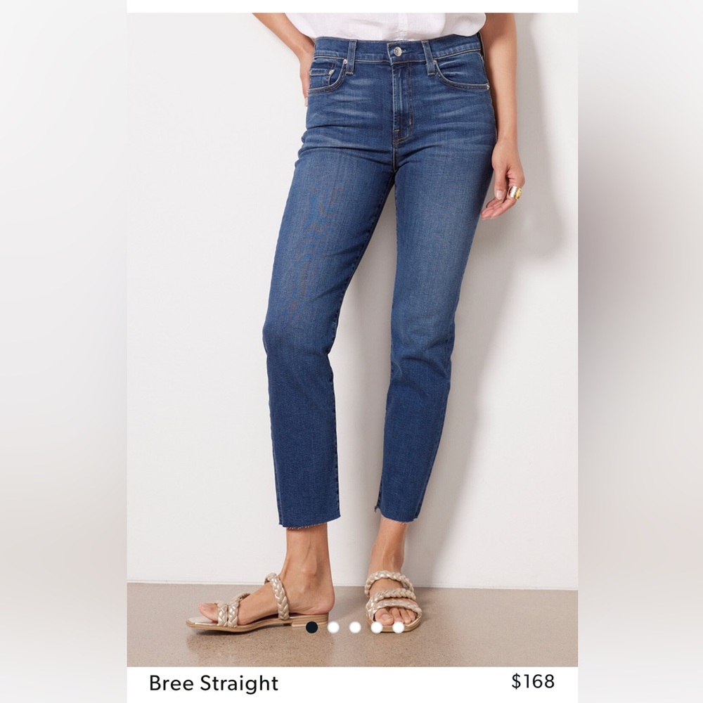Edwin Blue Ankle & Cropped Jeans